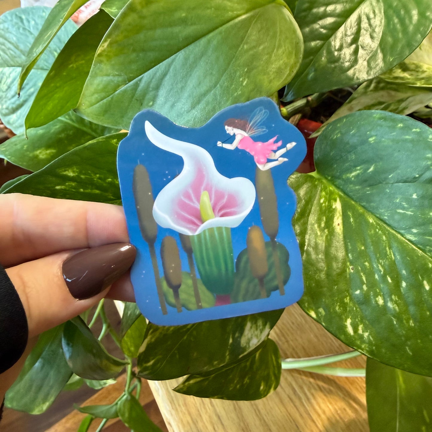 Faires and Flowers Sticker