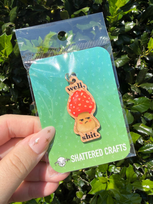 "Well, Sh*t." Keychain
