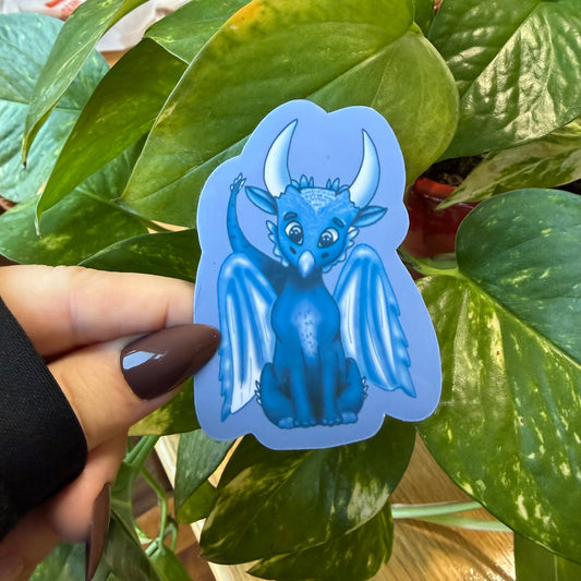 Blue Dragon Sticker